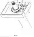 Fig. 12 - Method for determining the position of a first moving component relative to a second component and device for applying said method