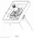 Fig. 14 - Method for determining the position of a first moving component relative to a second component and device for applying said method