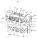 Fig. 01 - Electrical connector with improved contacts retaining mechanism