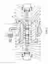 Fig. 03 - Two-stroke internal combustion engine with two opposed pistons per cylinder