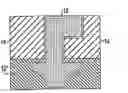 Fig. 01 - Gap free anchored conductor and dielectric structure and method for fabrication thereof