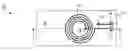 Fig. 01 - Miniature transformers adapted for use in galvanic isolators and the like