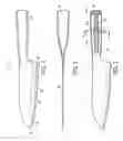 Fig. 02 - Kitchen implement with weight-adjustable handle
