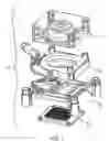 Fig. 02 - Water-cooled cold plate with integrated pump