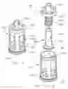 Fig. 12 - Dispensing and/or dosing system including an improved throat plug assembly