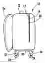 Fig. 01 - Backpack with detachable wheels