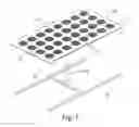 Fig. 02 - SOLAR ENERGY ABSORPTION PLATE WITH ANGLE ADJUSTING ASSEMBLY