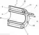 Fig. 01 - Electromotor with a stator having cooling conduits