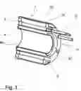 Fig. 02 - Electromotor with a stator having cooling conduits