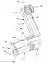 Fig. 01 - Linear sensor having angular redirection and cable displacement