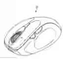 Fig. 01 - DIFFUSE OPTICS IN AN OPTICAL MOUSE