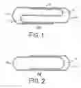 Fig. 02 - Paper clip with dual central wire loops