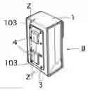 Fig. 01 - Junctional structure and junction means of various buckle members for wearing