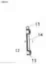 Fig. 22 - Junctional structure and junction means of various buckle members for wearing