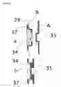Fig. 46 - Junctional structure and junction means of various buckle members for wearing