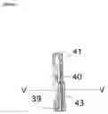 Fig. 49 - Junctional structure and junction means of various buckle members for wearing