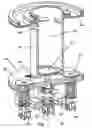 Fig. 08 - Two-stroke opposed cylinder internal combustion engine with integrated positive displacement supercharger and regenerator