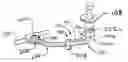 Fig. 01 - Flexible fluid delivery line with adjustable end fitting retention bracket
