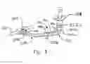 Fig. 07 - Flexible fluid delivery line with adjustable end fitting retention bracket