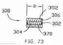 Fig. 43 - Substrate and collector grid structures for integrated series connected photovoltaic arrays and process of manufacture of such arrays