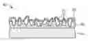 Fig. 01 - Shaped, fractured abrasive particle, abrasive article using same and method of making