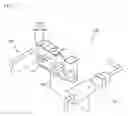 Fig. 08 - Burner assembly and cooking appliance