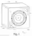 Fig. 02 - Folded triangular sidewall ducted ports for loudspeaker enclosure