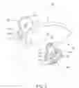 Fig. 04 - Reversible behind-the-head mounted personal audio set with pivoting earphone