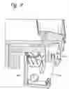 Fig. 08 - Billiard table and billiard ball storage compartment with mating connectors