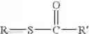 Fig. 22 - Functionalized polymers using protected thiols