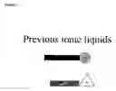 Fig. 02 - Ionic viscoelastics and viscoelastic salts