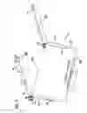 Fig. 07 - Adjustable desk and footrest assembly