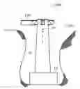 Fig. 01 - Concrete form alignment tool and method of use