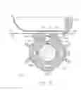 Fig. 23 - Rotating printhead maintenance facility with tubular chassis
