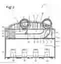 Fig. 04 - Preparing device with a suction duct for preparing a beverage from a powdery substance and a hot liquid