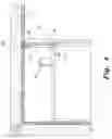 Fig. 05 - Illuminated cabinet soffits and aprons