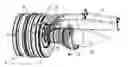 Fig. 01 - Attachment of a multiflow turbojet engine to an aircraft