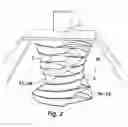 Fig. 03 - Method and apparatus for converting marine wave energy by means of a difference in flow resistance form factors into electricity