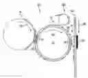 Fig. 01 - Direct imaging system with addressable actuators on a development roll