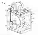 Fig. 01 - Adjustable motor base for an HVAC&R blower motor