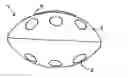 Fig. 01 - Lighted sports projectile