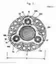 Fig. 08 - Oscillating inner gearing planetary gear system