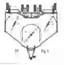 Fig. 02 - DISTRIBUTION OF MATERIAL DISCHARGED FROM A ROTARY MOWER