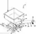 Fig. 01 - WET CEMENT DISPENSING APPARATUS WITH CLEANING AND ACCESS FEATURES