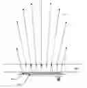 Fig. 01 - Antennas integrated with dielectric construction materials
