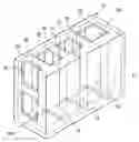 Fig. 01 - Structure for cooling battery cells accommodated in battery module case