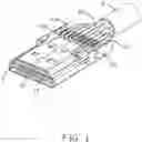 Fig. 02 - Cable connector assembly having wire management members with low profile