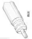 Fig. 04 - Compression connector for coaxial cable with staggered seizure of outer and center conductor