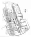 Fig. 09 - Compression connector for coaxial cable with staggered seizure of outer and center conductor