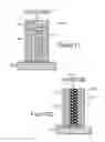 Fig. 16 - Carbon nanotube spring contact structures with mechanical and electrical components